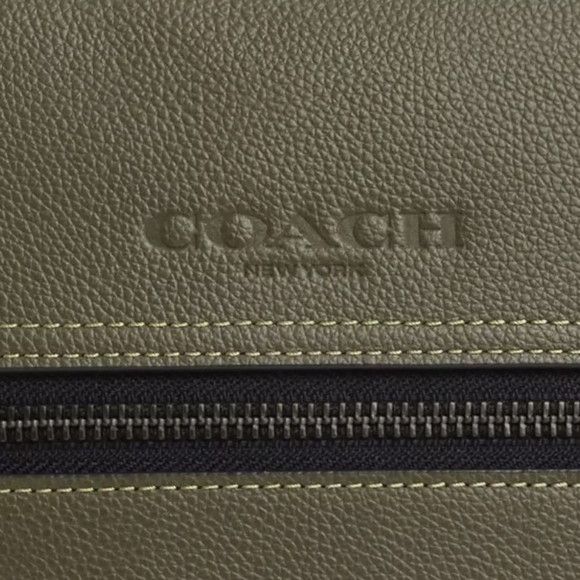 Coach...Houston Flight Bag In Signature Canvasx - Picture 10 of 13